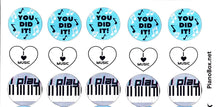 Load image into Gallery viewer, Musical Stickers