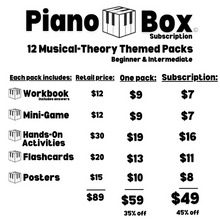 Load image into Gallery viewer, Theory Pack Plan - Monthly