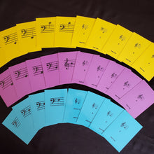Load image into Gallery viewer, Flash Cards - Notes  (Laminated)