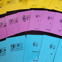 Load image into Gallery viewer, Flash Cards - Notes  (Laminated)