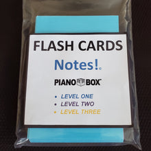 Load image into Gallery viewer, Flash Cards - Notes  (Laminated)