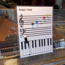 Load image into Gallery viewer, Magnetic Grand Staff and Keyboard (w/ marker)