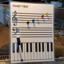 Load image into Gallery viewer, Magnetic Grand Staff and Keyboard (w/ marker)