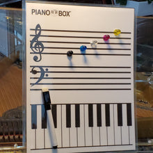 Load image into Gallery viewer, Magnetic Grand Staff and Keyboard (w/ marker)