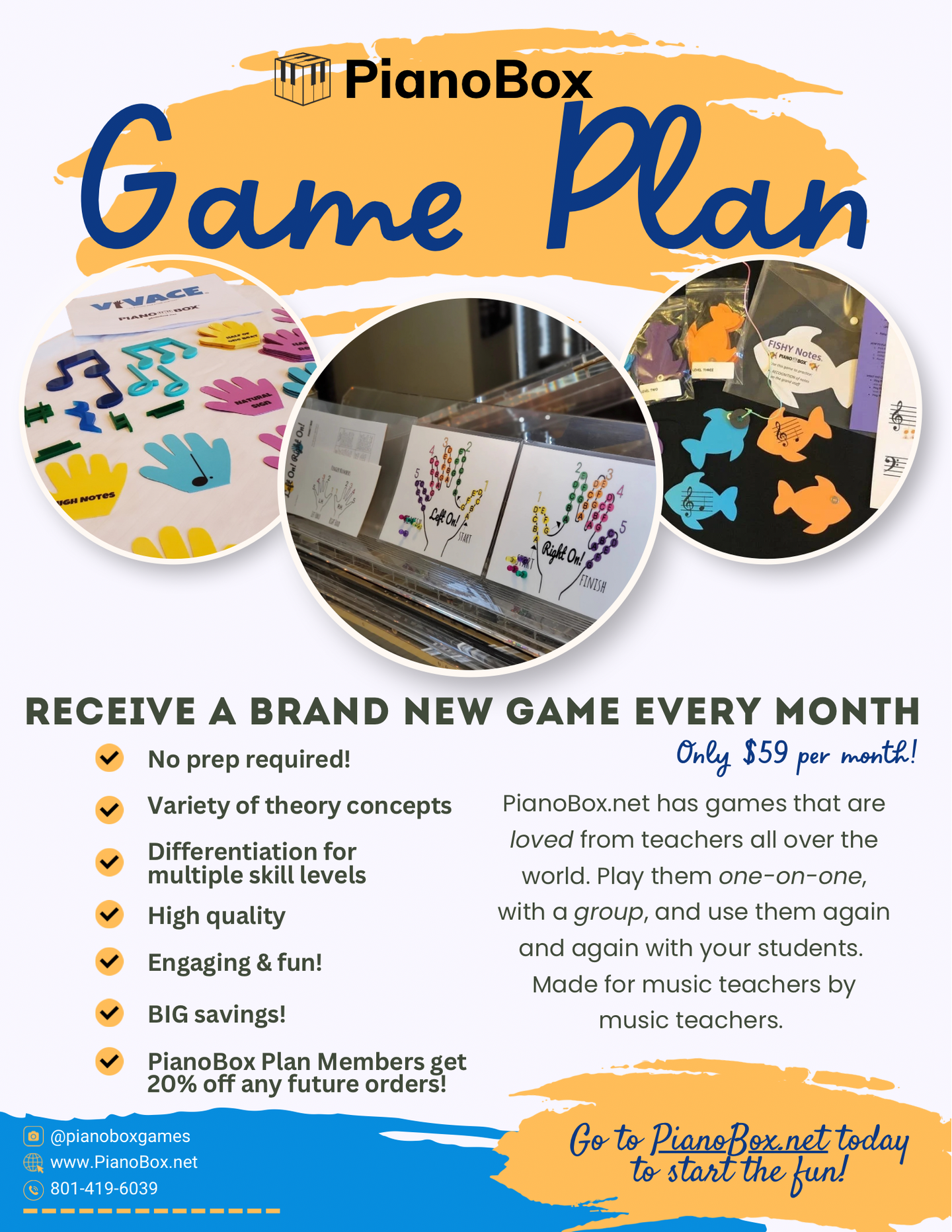 Game Plan - Monthly