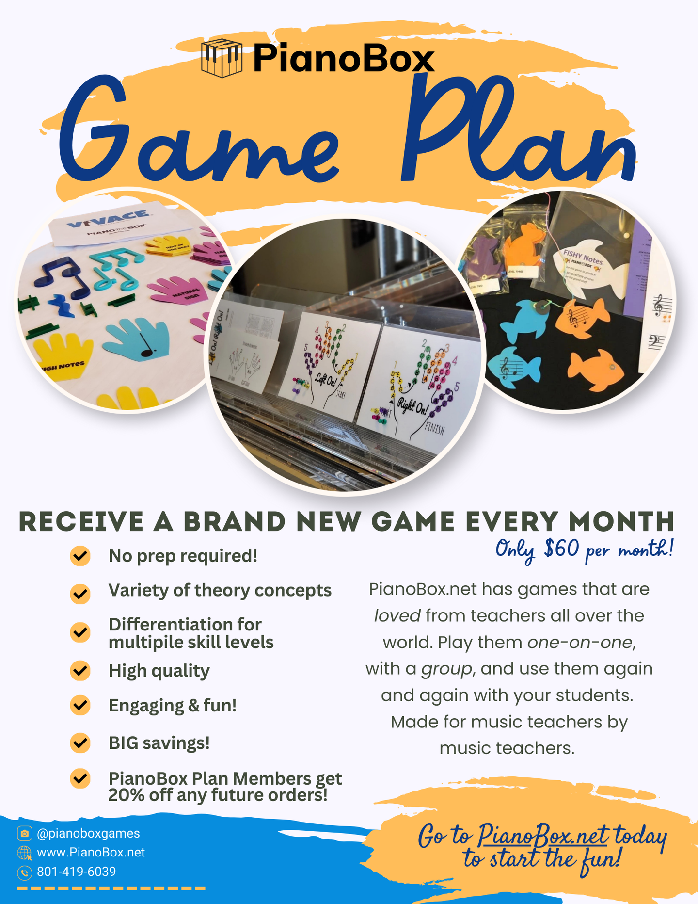 Game Plan - Monthly