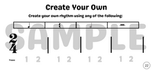 Load image into Gallery viewer, Rhythm Beginner Workbook - Instant PDF Download