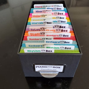Box Flashcards The Ultimate Flashcard Organizer – PianoBox
