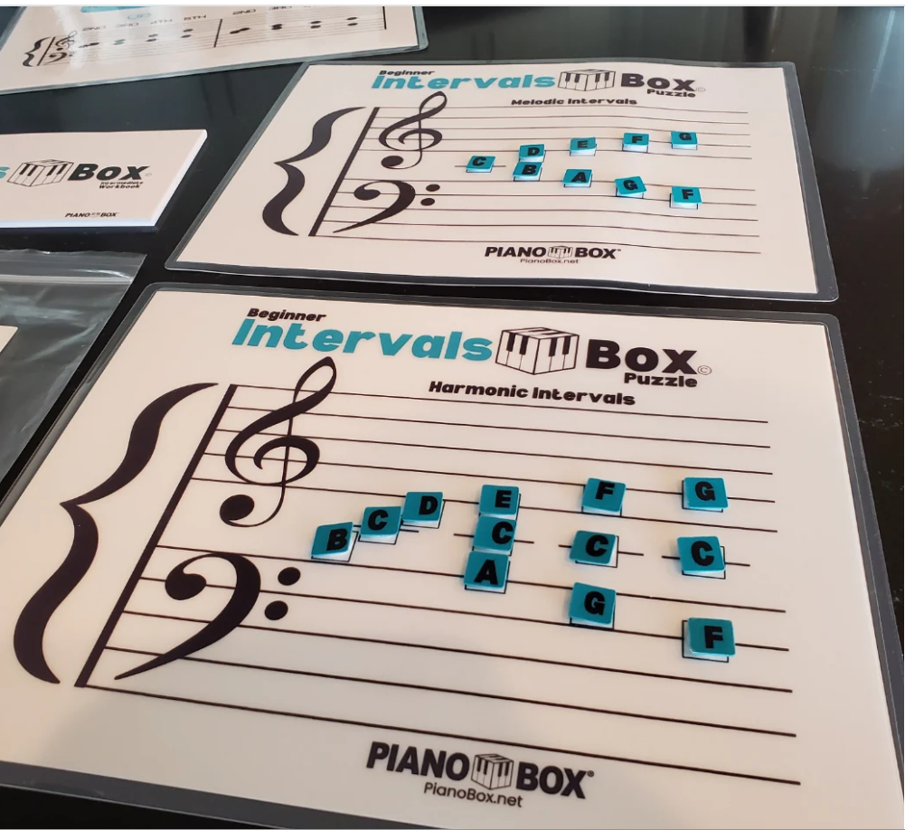 Interval Puzzle – PianoBox