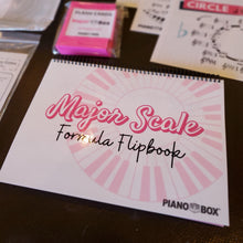 Load image into Gallery viewer, Major Scale Formula Flip Book