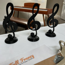 Load image into Gallery viewer, Treble Clef Trophy