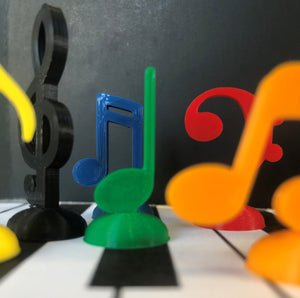 Musical Keyboard Pieces - 3D printed