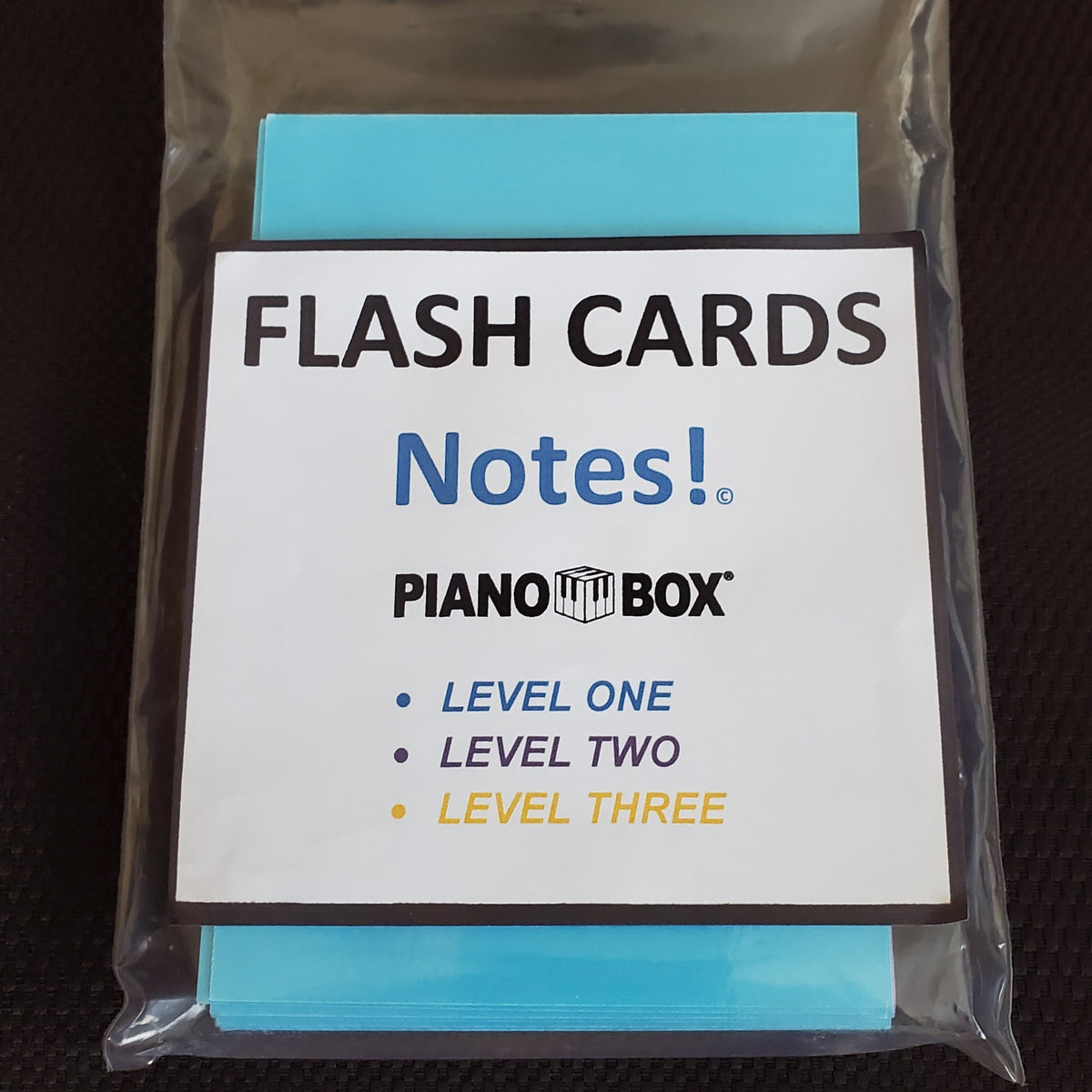 Flash Cards - Notes (Laminated) – PianoBox