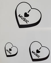 Load image into Gallery viewer, Music Vinyl Decals